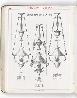 The Geffrye Museum Trust Limited: Page from Hinks Lamps catalogue