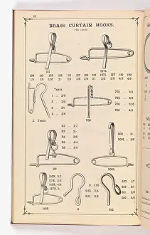 Fingerplate: Page from Illustrated Catalogue of Machine-Made and Cast Ca