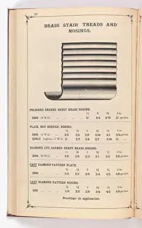 Fingerplate: Page from Illustrated Catalogue of Machine-Made and Cast Ca