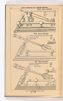 Fingerplate: Page from Illustrated Catalogue of Machine-Made and Cast Ca