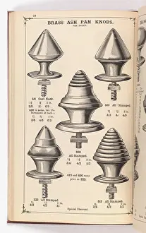 Knob: Page from Illustrated Catalogue of Machine-Made and Cast Ca