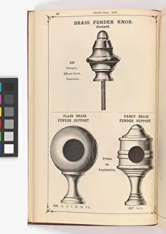 Fender: Page from Illustrated Catalogue of Machine-Made and Cast Ca