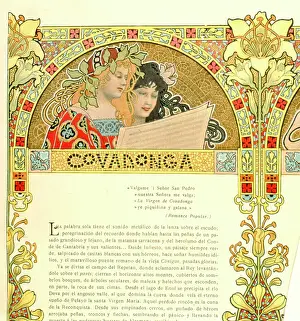 Retrograph: Page illustration, Covadonga
