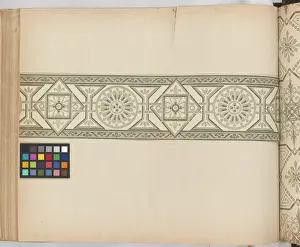 Lightbown: Page from New Artistic Wall Papers