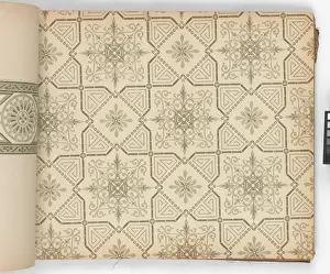 Lightbown: Page from New Artistic Wall Papers
