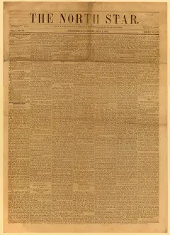 Mastheads: Front page of THE NORTH STAR, June 2, 1848, ?