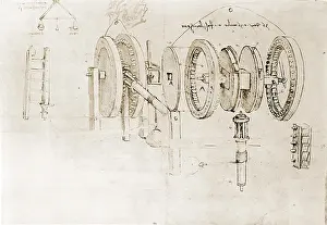 Disassembled: Page from the notebooks of Leonardo da Vinci ?