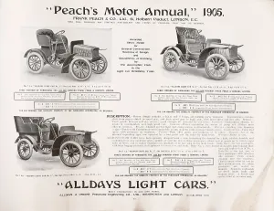 Peachs: Page from Peach's Motor Annual