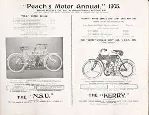 Peachs: Page from Peach's Motor Annual