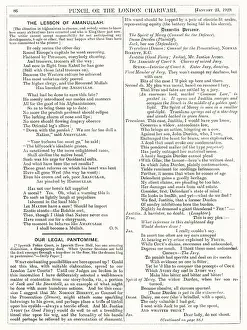 Amanullah: Page from Punch - The Lesson of Amanullah