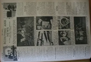 Southwark: Page from The Scout newspaper