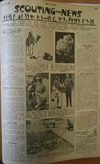 Reported: Page from The Scout newspaper