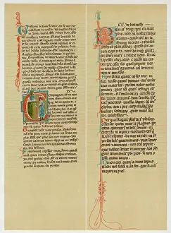 Provencal: Page from a Troubadour poem