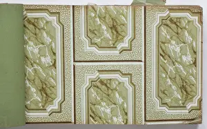 Faux: Page from a wallpaper sample book