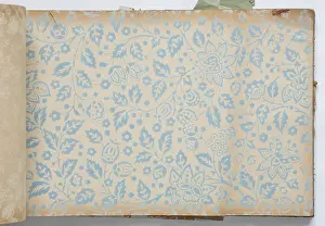 Page from a wallpaper sample book