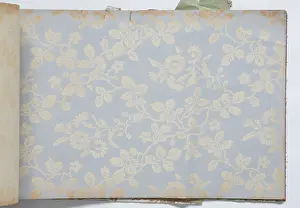 Page from a wallpaper sample book