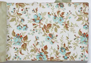 Page from a wallpaper sample book