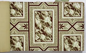 Faux: Page from a wallpaper sample book