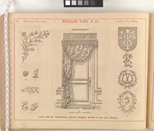 Portière: Page from William Tarn and Co.'s Illustrated Catalogue: wit