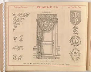 Portière: Page from William Tarn and Co.'s Illustrated Catalogue: wit