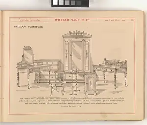 Washstand: Page from William Tarn and Co.'s Illustrated Catalogue: wit
