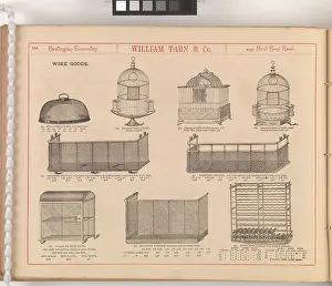 Fender: Page from William Tarn and Co.'s Illustrated Catalogue: wit