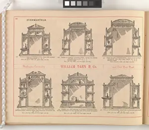 Overmantel: Page from William Tarn and Co.'s Illustrated Catalogue: wit