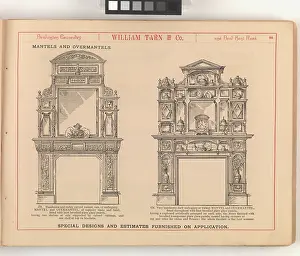 Mantel: Page from William Tarn and Co.'s Illustrated Catalogue: wit