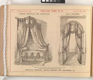 Portière: Page from William Tarn and Co.'s Illustrated Catalogue: wit