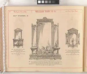 Etagere: Page from William Tarn and Co.'s Illustrated Catalogue: wit