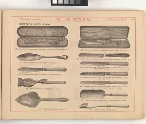 Tart: Page from William Tarn and Co.'s Illustrated Catalogue: wit