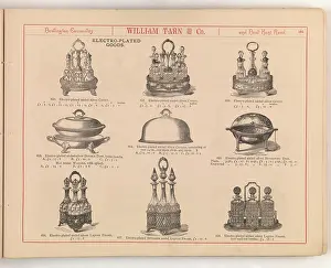 Cruet: Page from William Tarn and Co.'s Illustrated Catalogue: wit