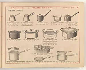 Kitchenware: Page from William Tarn and Co.'s Illustrated Catalogue: wit