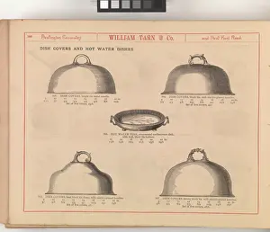 Kitchenware: Page from William Tarn and Co.'s Illustrated Catalogue: wit