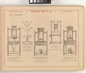 Hatstand: Page from William Tarn and Co.'s Illustrated Catalogue: wit