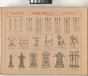 Poker: Page from William Tarn and Co.'s Illustrated Catalogue: wit