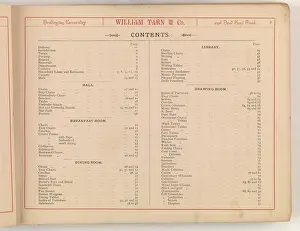 Tarn: Page from William Tarn and Co.'s Illustrated Catalogue: wit