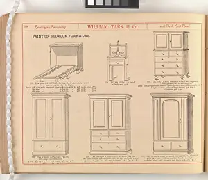 Bedstead: Page from William Tarn and Co.'s Illustrated Catalogue: wit