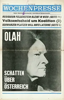 Wochenpresse: Front page of Wochenpresse