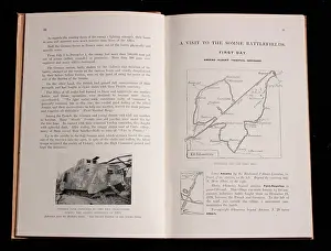 Michelin: Two pages of a book, The Somme, Michelin
