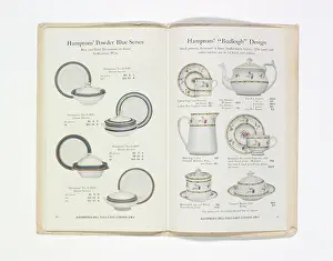 Teacup: Pages from Hamptons catalogue, c.1929-1930