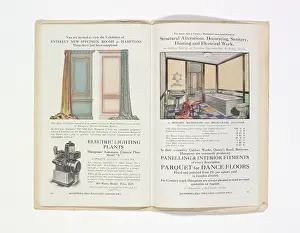 Panelling: Pages from Hamptons catalogue, c.1929-1930