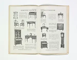 Sideboard: Pages from Hamptons catalogue, c.1929-1930
