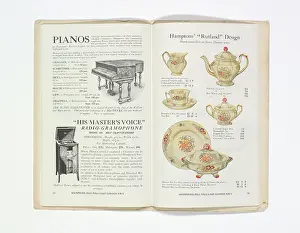 Teacup: Pages from Hamptons catalogue, c.1929-1930