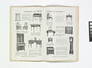 Sideboard: Pages from Hamptons catalogue, c.1929-1930