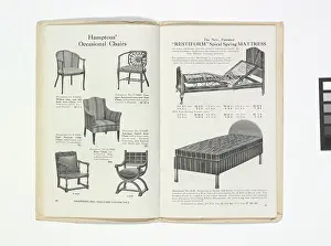 Mattress: Pages from Hamptons catalogue, c.1929-1930