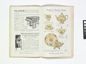 Teacup: Pages from Hamptons catalogue, c.1929-1930