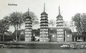 Zhejiang: Three Pagodas - Jiaxing, China