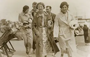 Rolled Up: Paignton, Devon - Group of young folk at the seaside