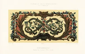 M. Koch: Painted ceiling panel in the Palace of Fontainebleau